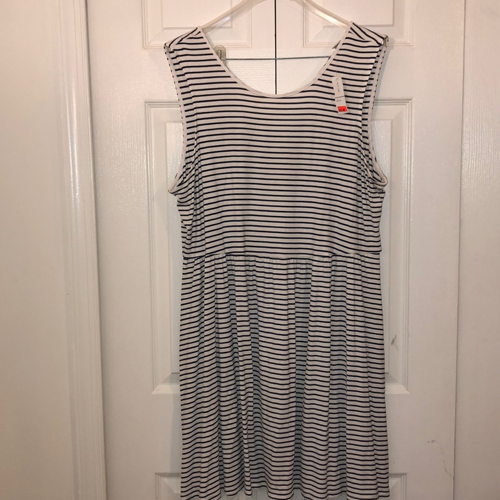 Old Navy Striped Jersey Dress